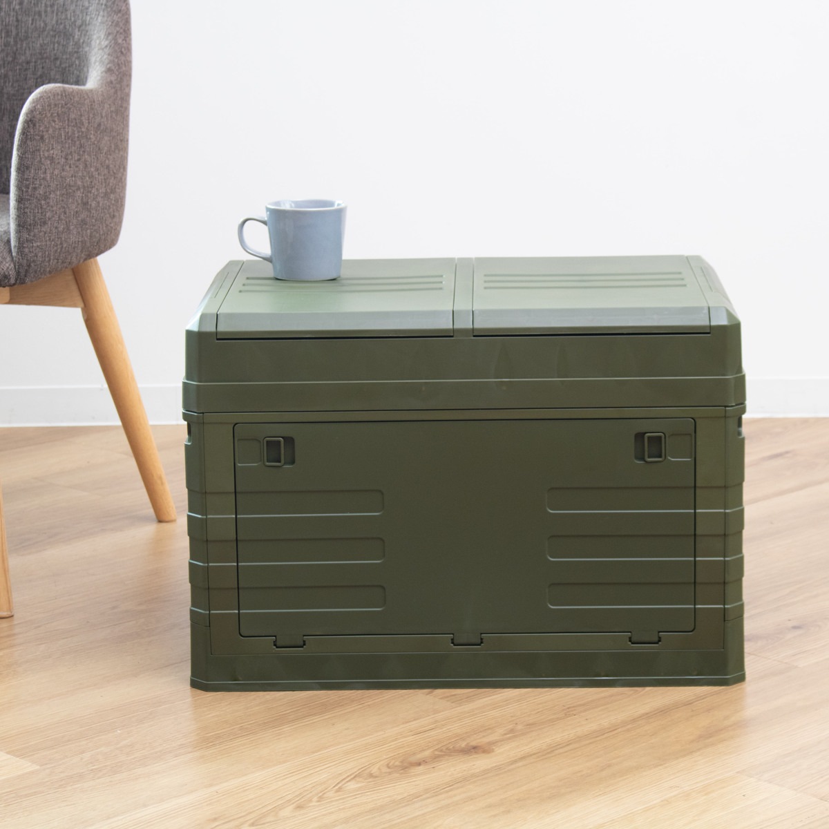 収納ボックス 2WAYオープン コンテナ L 折りたたみ 幅58x奥行39x高さ40cm 収納ケース 収納 ボックス 前開き 折りたたみコンテナ 積み重ね ふた付き スタッキング プラスチック 収納ボックス 2WAYオープン コンテナ L 折りたたみ 幅58x奥行39x高さ40cm 収納ケース 収納 ボックス 前開き 折りたたみコンテナ 積み重ね ふた付き スタッキング プラスチック