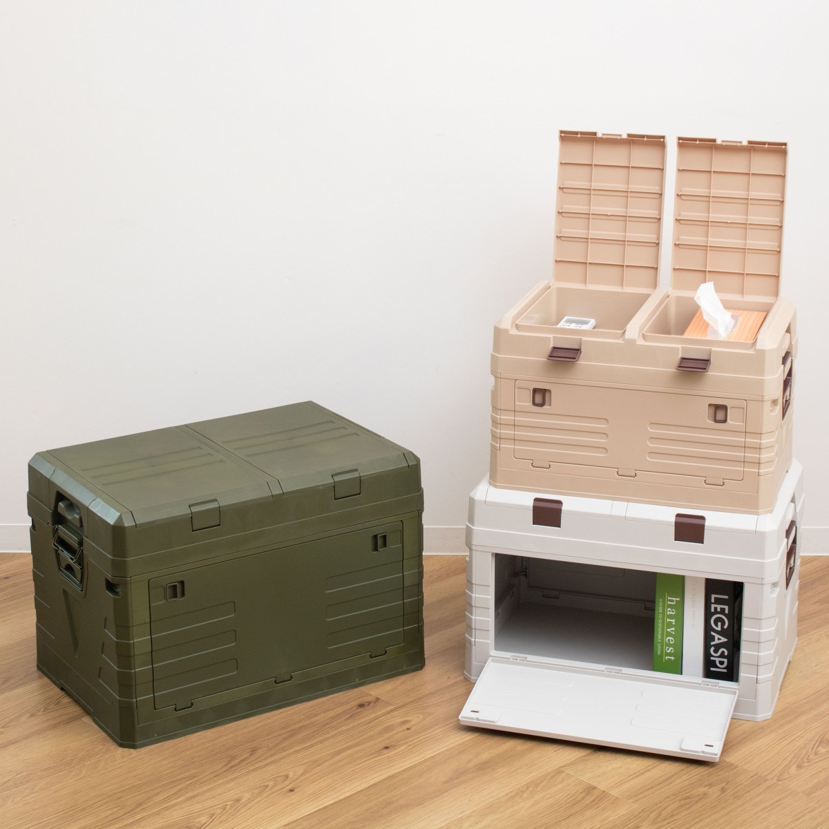 収納ボックス 2WAYオープン コンテナ L 折りたたみ 幅58x奥行39x高さ40cm 収納ケース 収納 ボックス 前開き 折りたたみコンテナ 積み重ね ふた付き スタッキング プラスチック 収納ボックス 2WAYオープン コンテナ L 折りたたみ 幅58x奥行39x高さ40cm 収納ケース 収納 ボックス 前開き 折りたたみコンテナ 積み重ね ふた付き スタッキング プラスチック
