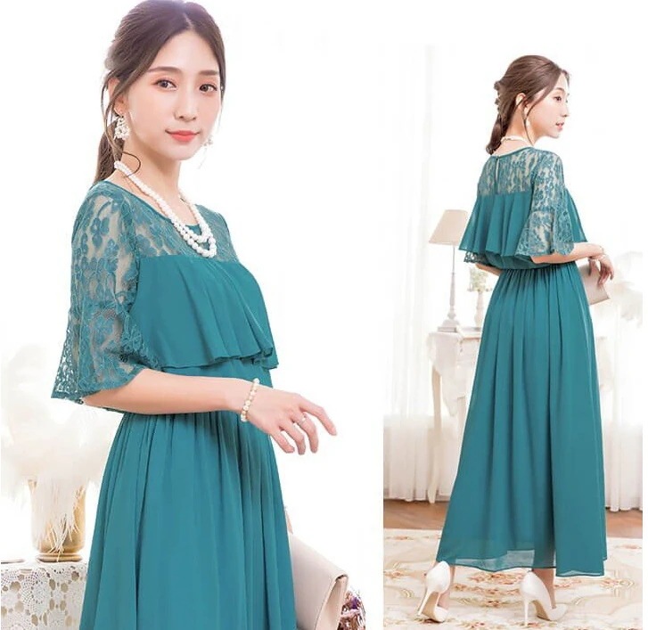 パーティードレス 結婚式 ワンピース Aライン フォーマル 袖あり 成人式 同窓会 謝恩会 20代 30代 大きいサイズ 成人式 二次会 ロング 披露宴 レース パーティードレス 結婚式 ワンピース Aライン フォーマル 袖あり 成人式 同窓会 謝恩会 20代 30代 大きいサイズ 成人式 二次会 ロング 披露宴 レース