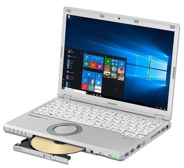 サポート付きPanasonic CF-SZ5 パナソニック Windows10 メモリ:4GB SSD:512GB Office 2019 Core i5 + wifi+4.2Bluetoothア