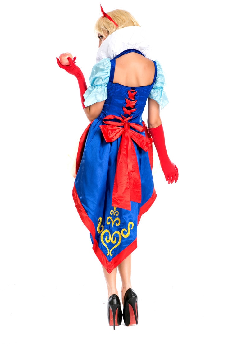 2024 ハロウィン 白雪姫 コスチューム お祭り パーティー コスプレ コスプレ 白雪姫 衣装