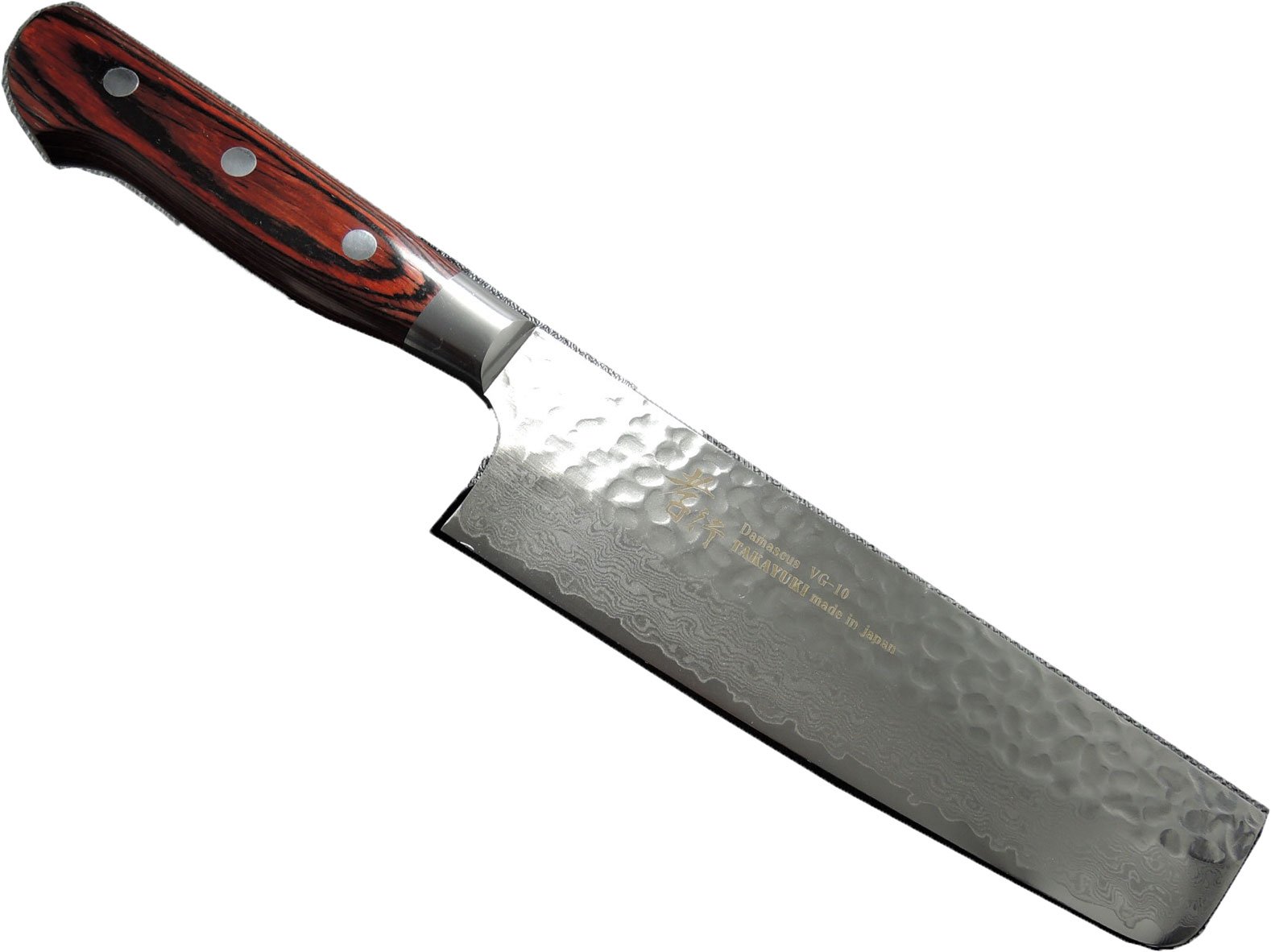 槌目ダマスカス VG10割込み 33層 菜切り160mm 07393 槌目ダマスカス VG10割込み 33層 菜切り160mm 07393