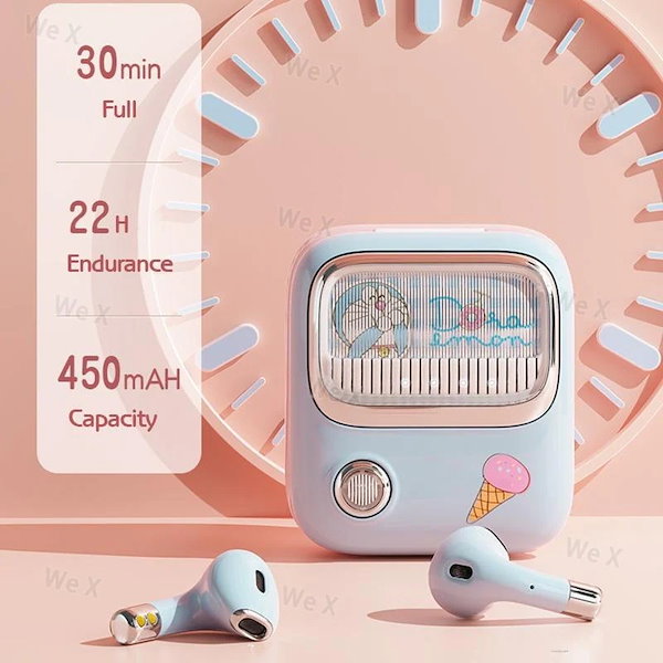 Qoo10] 新製品ワイヤレスイヤホン 高音質 ドラえ