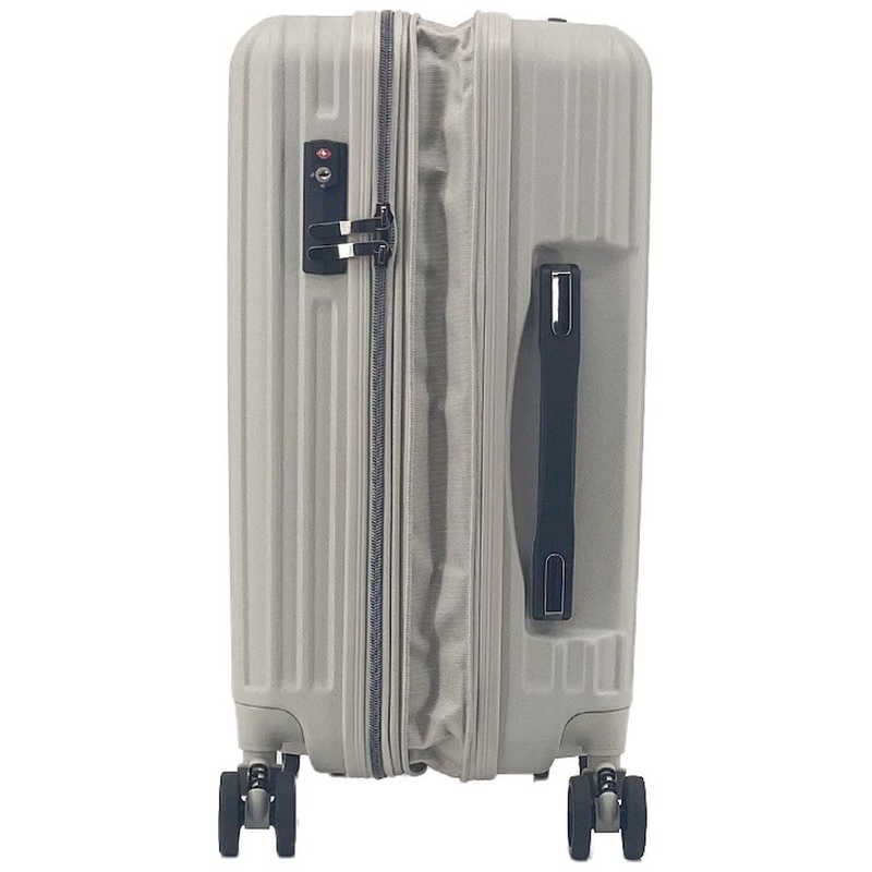 SAMSUFFIT　静穏キャスター スーツケース アイボリー [TSAロック搭載 /37(/43) L /1泊～2泊]　SS-0849-48IV