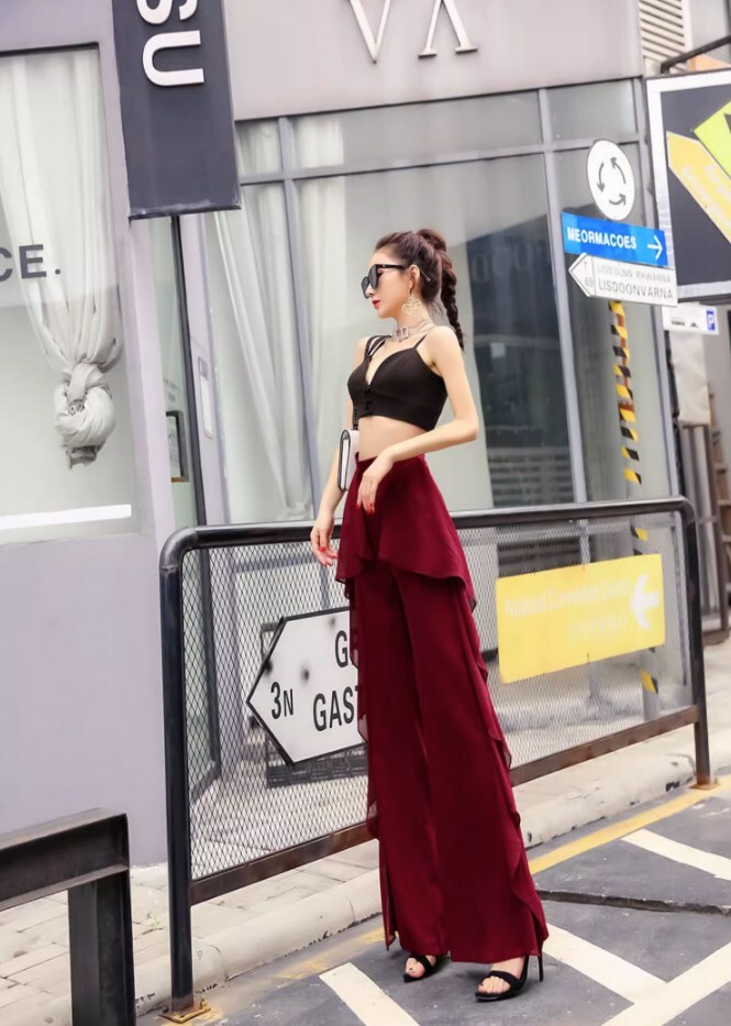 ボトムス パンツ ワイドパンツ ロング丈 ワイド シフォン ハイウエスト ウエストゴム 透け感 ティアード ポリエステル 大人可愛い きれいめ 大人 上品 おしゃれ 大人女子 こなれ感 キュート ボトムス パンツ ワイドパンツ ロング丈 ワイド シフォン ハイウエスト ウエストゴム 透け感 ティアード ポリエステル 大人可愛い きれいめ 大人 上品 おしゃれ 大人女子 こなれ感 キュート