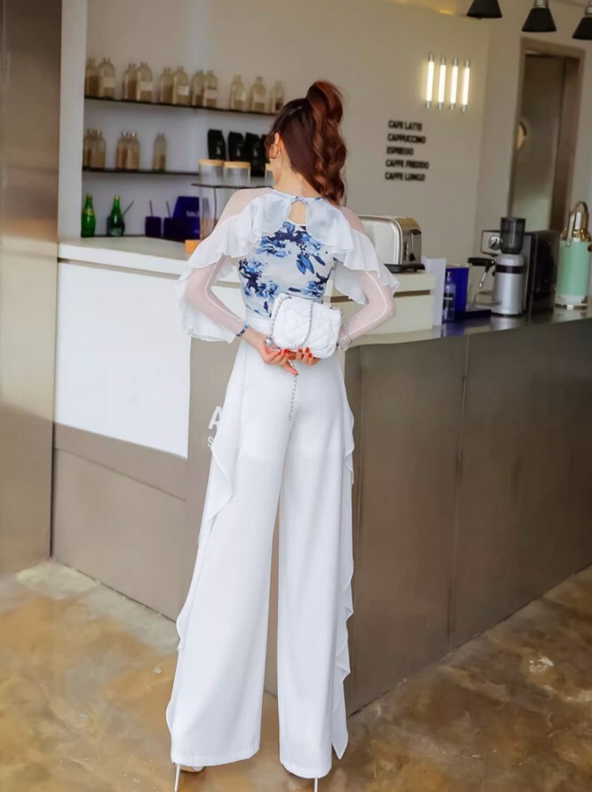 ボトムス パンツ ワイドパンツ ロング丈 ワイド シフォン ハイウエスト ウエストゴム 透け感 ティアード ポリエステル 大人可愛い きれいめ 大人 上品 おしゃれ 大人女子 こなれ感 キュート ボトムス パンツ ワイドパンツ ロング丈 ワイド シフォン ハイウエスト ウエストゴム 透け感 ティアード ポリエステル 大人可愛い きれいめ 大人 上品 おしゃれ 大人女子 こなれ感 キュート