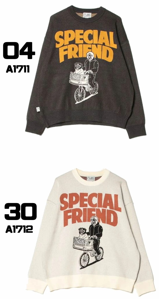 ジムマスター セーター ジャガードニットSPECIAL FRIENDクルーネック メンズ 長袖 レディース トップス アパレル カジュアル 丸首 服 覆面レスラー マスクマン 覆面犬 パグ G4217 ジムマスター セーター ジャガードニットSPECIAL FRIENDクルーネック メンズ 長袖 レディース トップス アパレル カジュアル 丸首 服 覆面レスラー マスクマン 覆面犬 パグ G4217