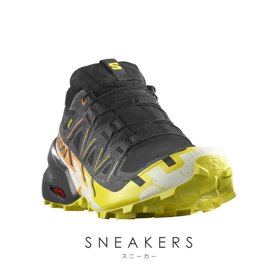 SPEEDCROSS 6 GORE-TEX L47465400 スニーカー メンズ アウトドア ランニング ハイキング レジャー ゴアテックス 防水 通気性 ハイキング 防水 黒 ブラック