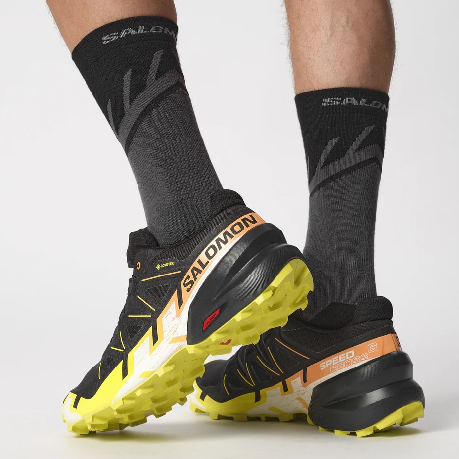 SPEEDCROSS 6 GORE-TEX L47465400 スニーカー メンズ アウトドア ランニング ハイキング レジャー ゴアテックス 防水 通気性 ハイキング 防水 黒 ブラック