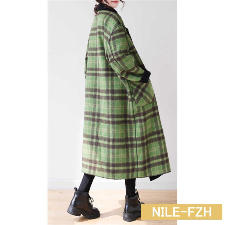 コート ロングコート レディース チェック柄 リバーシブル 裏ボア 裏起毛 厚手 ロング 切り替え カジュアル ボア アウター 前開き ボタン レトロ 新作 秋 冬 長 コート ロングコート レディース チェック柄 リバーシブル 裏ボア 裏起毛 厚手 ロング 切り替え カジュアル ボア アウター 前開き ボタン レトロ 新作 秋 冬 長