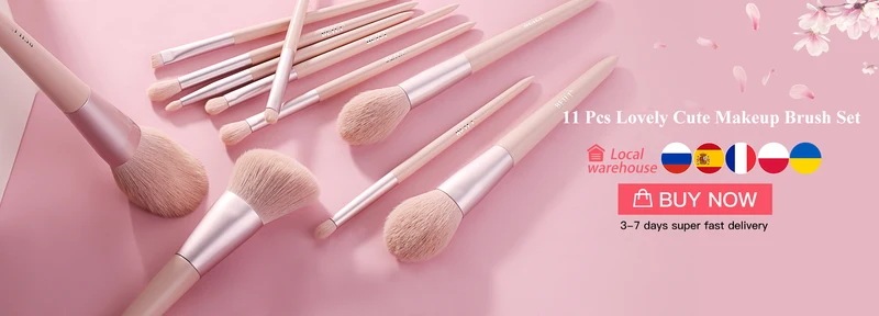 Beili-メイクブラシキット,15個,プロのメイクツール,眉毛アイシャドウ,チーク,アイライナー Beili-メイクブラシキット,15個,プロのメイクツール,眉毛アイシャドウ,チーク,アイライナー