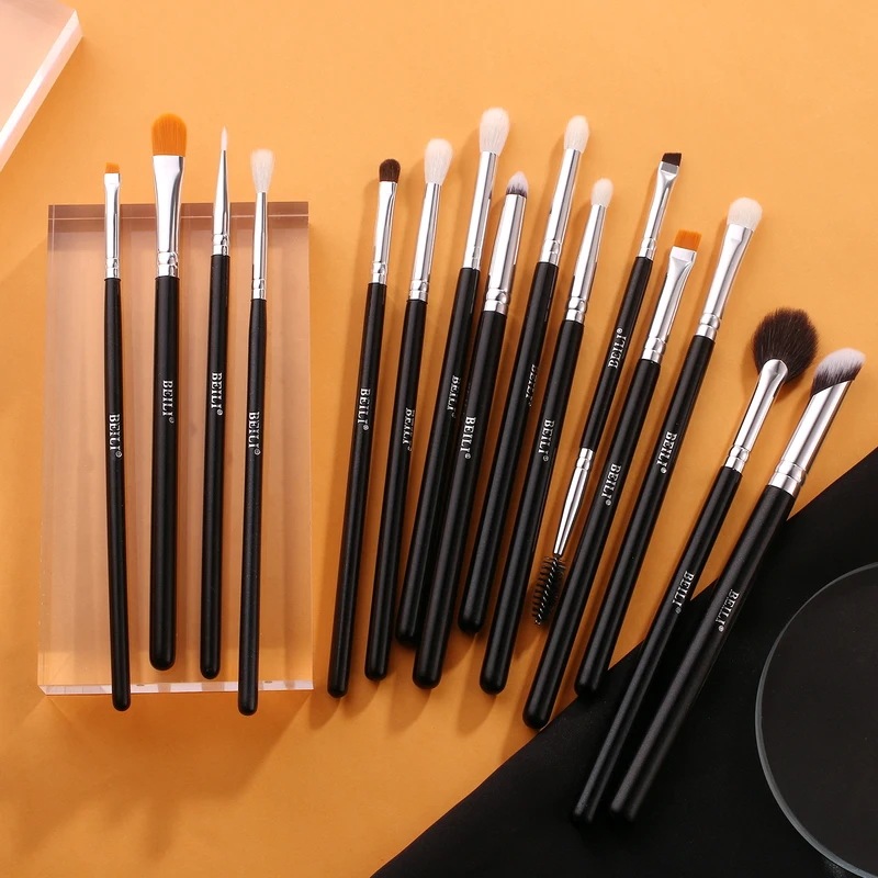 Beili-メイクブラシキット,15個,プロのメイクツール,眉毛アイシャドウ,チーク,アイライナー Beili-メイクブラシキット,15個,プロのメイクツール,眉毛アイシャドウ,チーク,アイライナー