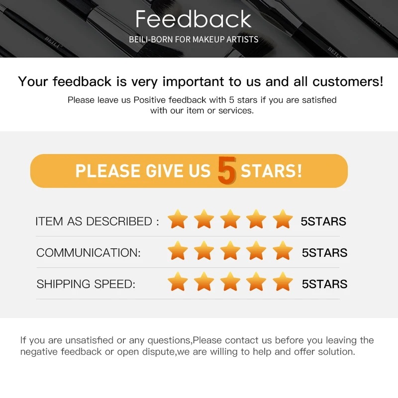 Beili-メイクブラシキット,15個,プロのメイクツール,眉毛アイシャドウ,チーク,アイライナー Beili-メイクブラシキット,15個,プロのメイクツール,眉毛アイシャドウ,チーク,アイライナー