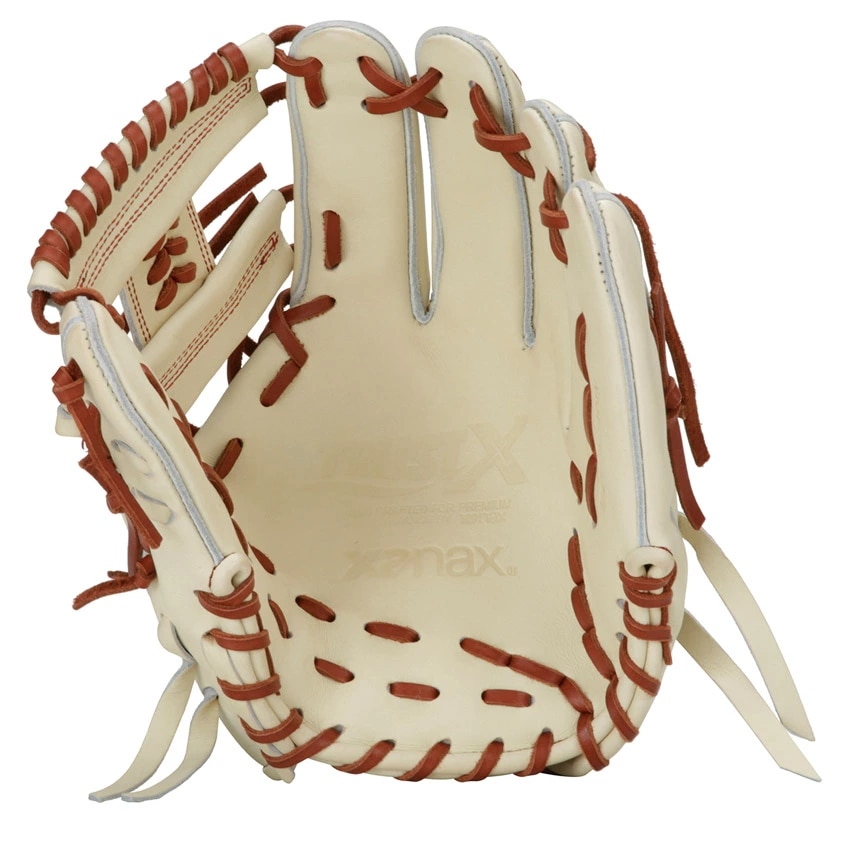 グローブ 硬式グラブ トラストエックス ベージュ ブラウン 茶 BHG24IS1X ベースボール 内野手 一般 大人 野球用品 スポーツ 部活 運動 人気 かっこいい 本革 天然皮革 練習 試合 学生