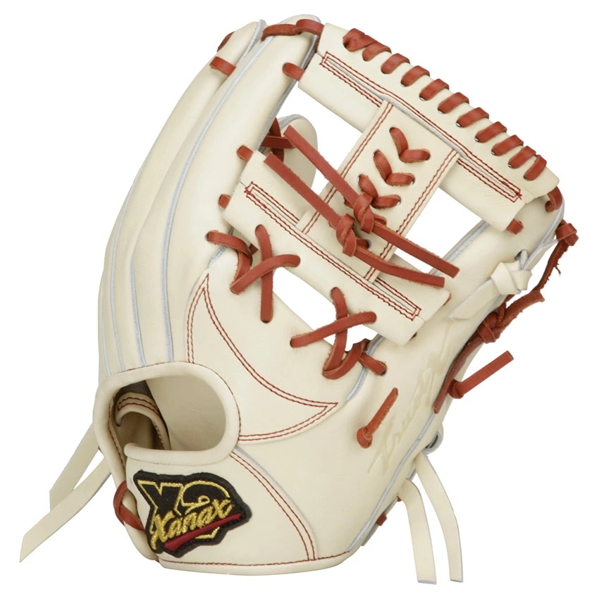 グローブ 硬式グラブ トラストエックス ベージュ ブラウン 茶 BHG24IS1X ベースボール 内野手 一般 大人 野球用品 スポーツ 部活 運動 人気 かっこいい 本革 天然皮革 練習 試合 学生