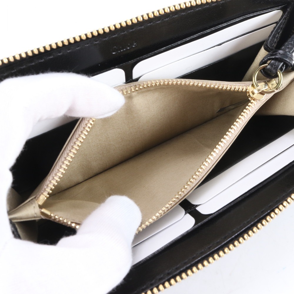 美品 ギャランティカード付 商品カード付 3P0320-7A733 レザー 長財布 長財布 二つ折り 三つ折り コンパクト ウォレット ラウンドファスナー 本革 ブラック 黒 レディース EUM C 美品 ギャランティカード付 商品カード付 3P0320-7A733 レザー 長財布 長財布 二つ折り 三つ折り コンパクト ウォレット ラウンドファスナー 本革 ブラック 黒 レディース EUM C