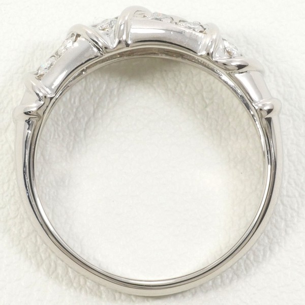 PT850 プラチナ リング 指輪 12号 ダイヤ 0.32 総重量約5.5g ジュエリー 中古 PT850 プラチナ リング 指輪 12号 ダイヤ 0.32 総重量約5.5g ジュエリー 中古