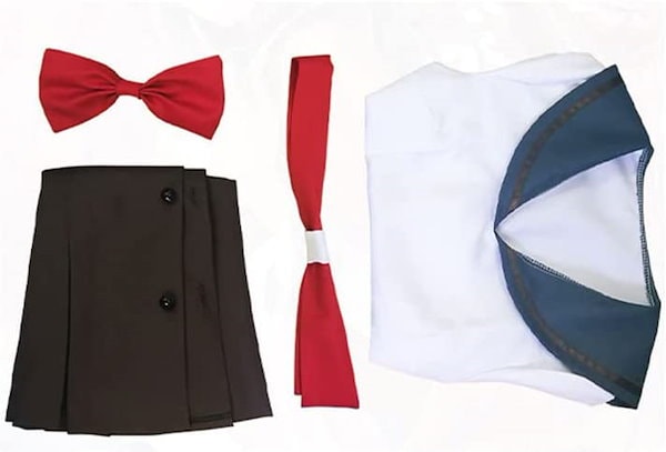 Qoo10] 化物語 千石撫子 コスプレ衣装 制服 学