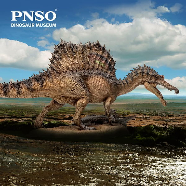 Amazon.co.jp: PNSO 恐竜博物館 1/35 サイズ 新塗装 スピノサウルス NEW 大きい 恐竜 動物 フィギュア おもちゃ PVC  恐竜好き 誕生日 プレゼント 台座付き : おもちゃ