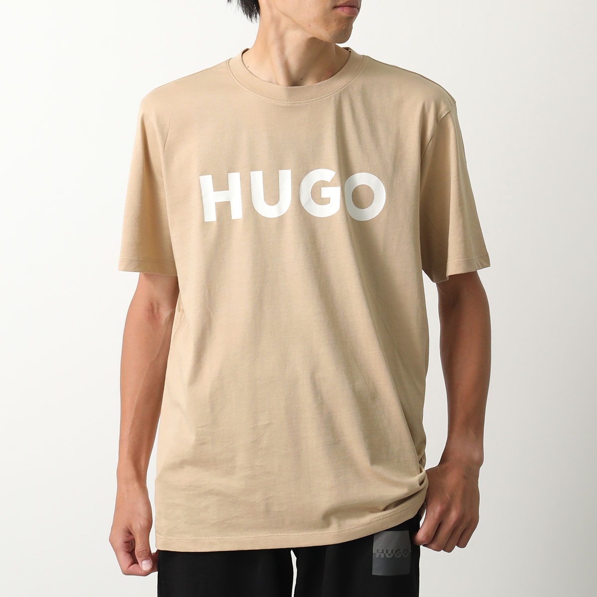 HUGO BOSS ヒューゴボス Tシャツ Dulivio デュリビオ 50467556 メンズ 半袖 コットンジャージー クルーネック ロゴ カラー5色