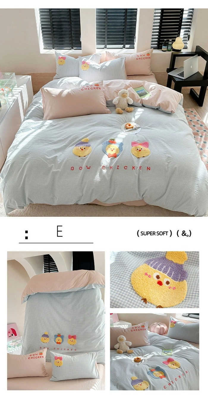 布団カバー シングル 34点セット刺繍 可愛い 綿100% 寝具カバーセット 高品質ベッド用品 おしゃれ セミダブルシングル 掛け敷き布団セット 敷布団カバー ツルツル艶と手触り感 涼感 枕カバー