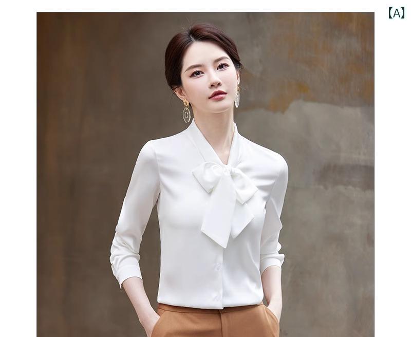 サテン 生地 ブラウス 光沢 シャツ レディース おしゃれ トップス オフィス グレー 白 ワインレッド パンツ セット 長袖 半袖 リボン ボウタイ シンプル 上品 フォーマル 大きいサイズ 秋 サテン 生地 ブラウス 光沢 シャツ レディース おしゃれ トップス オフィス グレー 白 ワインレッド パンツ セット 長袖 半袖 リボン ボウタイ シンプル 上品 フォーマル 大きいサイズ 秋