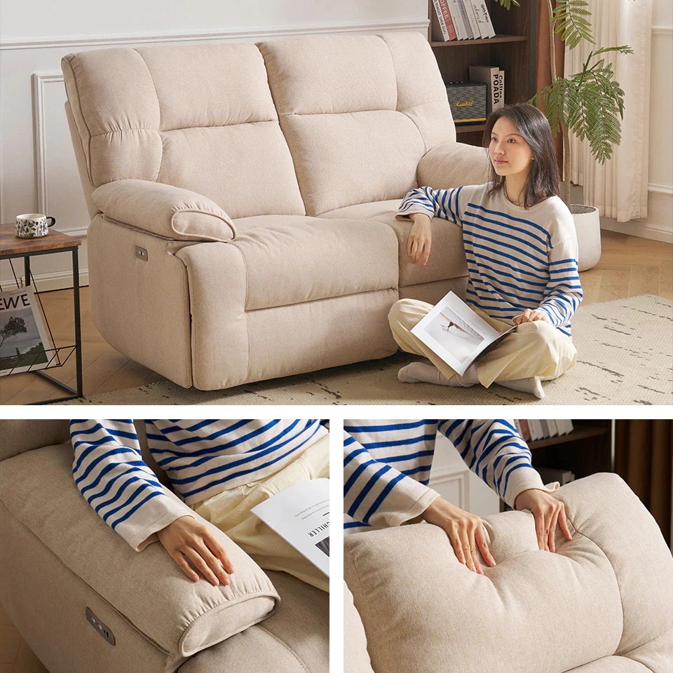 リクライニングチェア リクライニングソファ 2人掛け オットマン一体型 耐圧分散 Amazon｜リクライニングチェア リクライニングソファ 2人掛け 電動