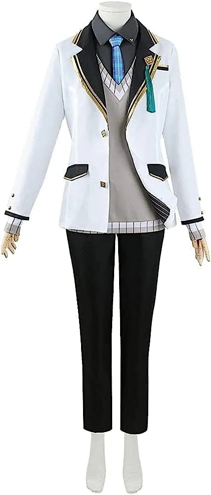 バーチャルYouTuber 弦月藤士郎 コスプレ衣装 ハロウィン クリスマス 学園祭 文化祭 仮装 コスプレ 衣装 ウィッグ追加可 クリスマス パーティ コスチューム 変装 ステージ服 プレゼント