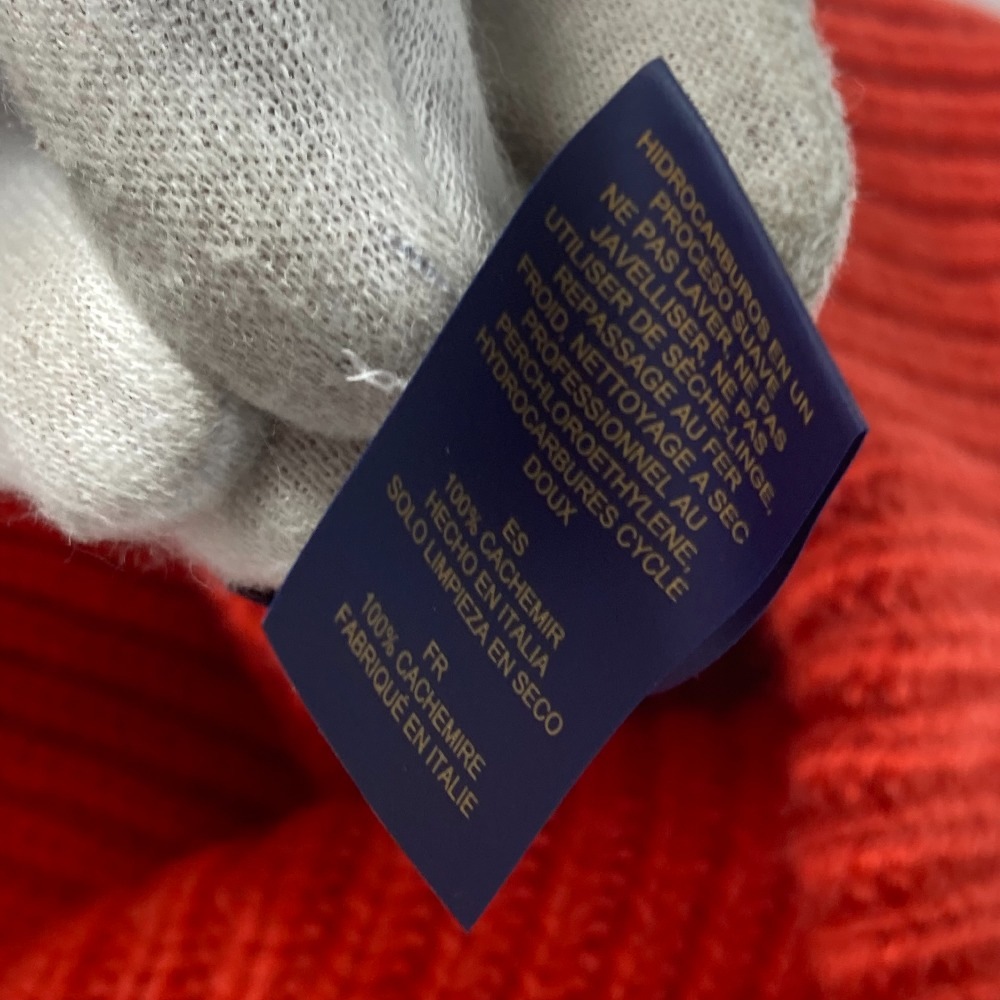 ニット帽 M77949 ビーニー・LV アヘッド. ビーニー 帽子 ニット帽 ニットキャップ カシミヤ レッド