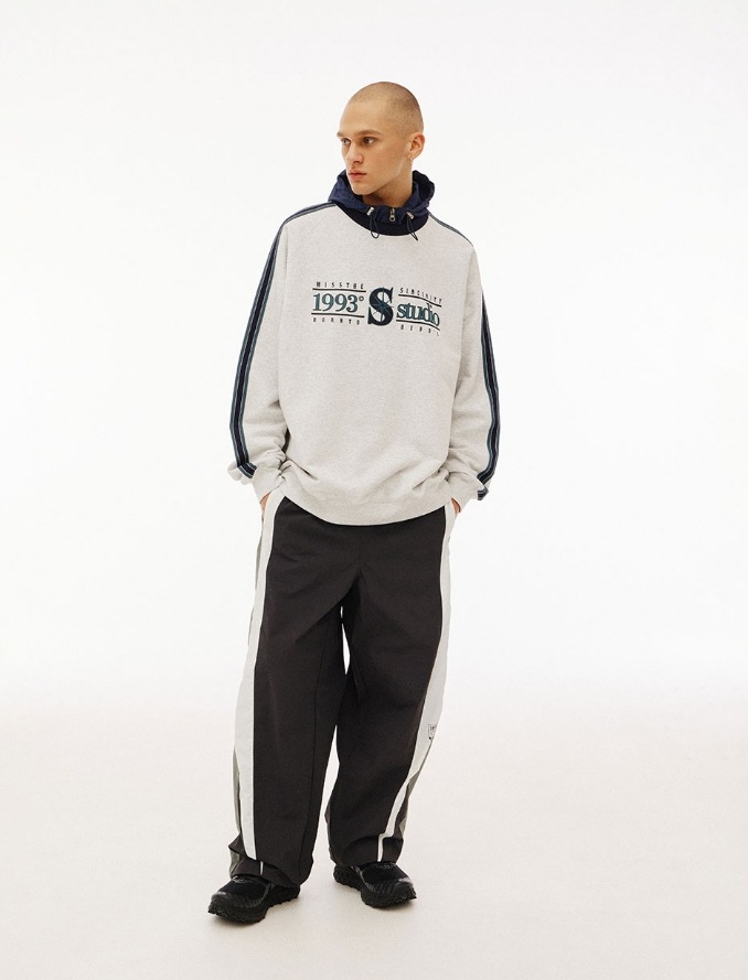 [1993studio] Star Trek Raglan Sweatshirt