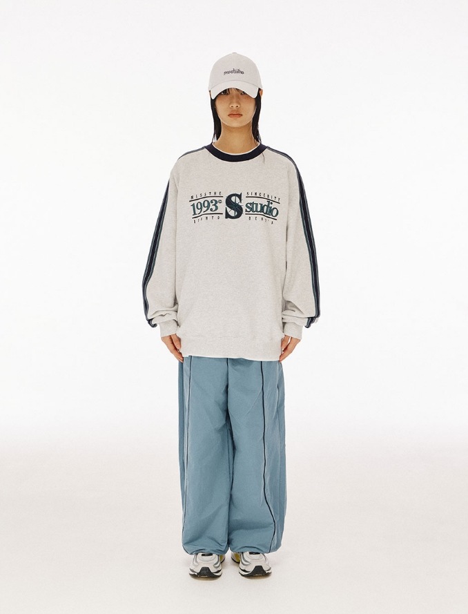 [1993studio] Star Trek Raglan Sweatshirt