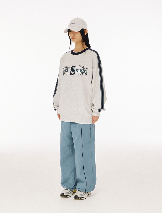 [1993studio] Star Trek Raglan Sweatshirt