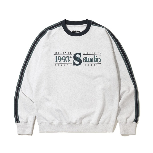 [1993studio] Star Trek Raglan Sweatshirt