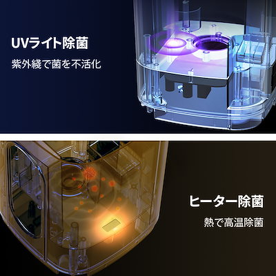 Qoo10] HOMERS 加湿器 SP-21 大容量 : 季節家電