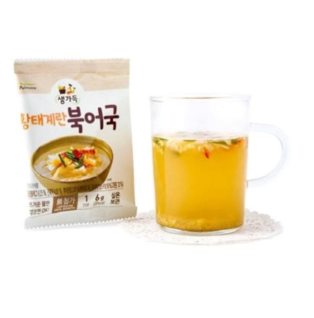 [プルムウォン]手軽なスープ 30入セット 盛り合わせ味噌汁10個+わかめスープ10個+干し明太スープ10個 즉석국, 된장국, 미역국