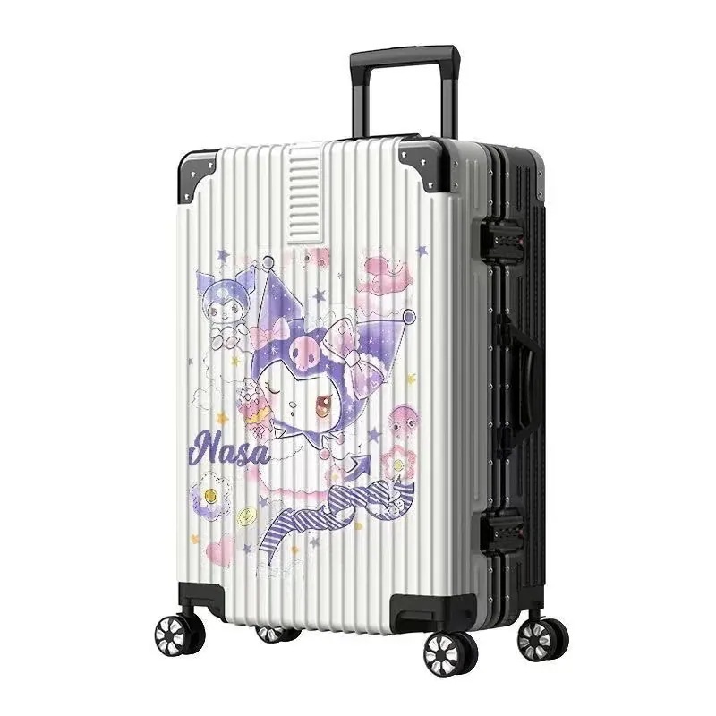 サンリオスーツケースの女性紫クロミ学生にはスーツケースのパスワードトランクが必要だ