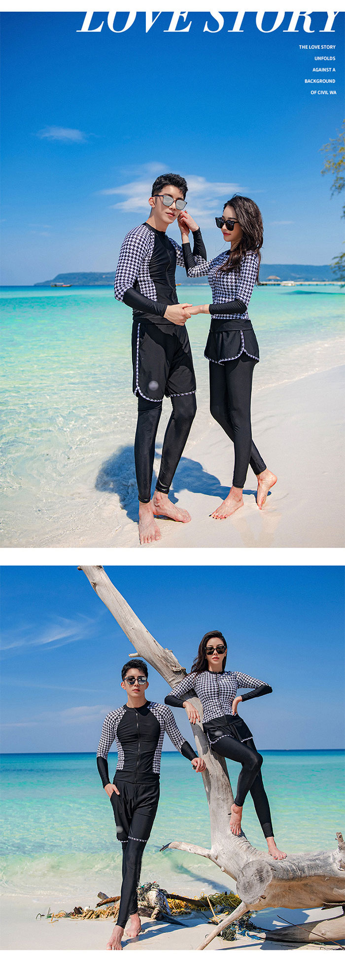 [3日内に発送]ラッシュガード 長袖 水着 セパレート レディース フィットネス水着 上下セット メンズ スイムウェア 大きいサイズ タンキニ 体型カバー 男 女 日焼け防止 服 UVカット 吸水 速