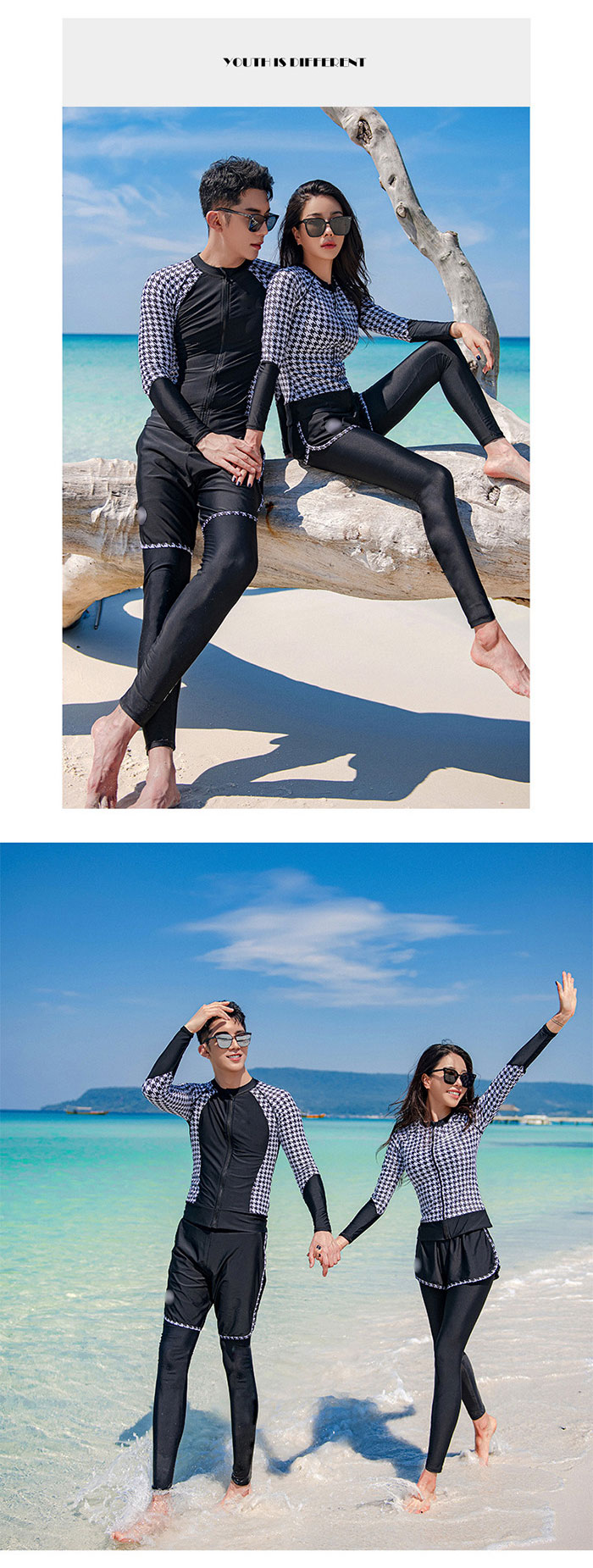 [3日内に発送]ラッシュガード 長袖 水着 セパレート レディース フィットネス水着 上下セット メンズ スイムウェア 大きいサイズ タンキニ 体型カバー 男 女 日焼け防止 服 UVカット 吸水 速