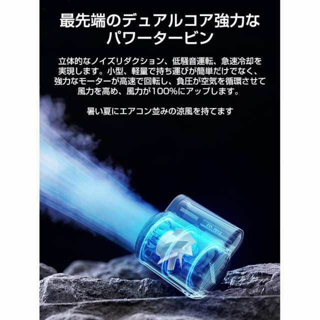 腰掛け扇風機 携帯扇風機 ベルトファン クリップファン 腰ベルト 強力 USB充電式 4500mAh 風量3段階 アウトドア 暑さ対策 屋外作業 卓上扇風機608