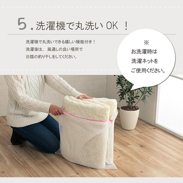 ラグ マット 絨毯 約200x300cm 約4畳 ブラウン 洗える 長方形 滑りにくい 無地 床暖房 ホットカーペット対応 オールシーズン