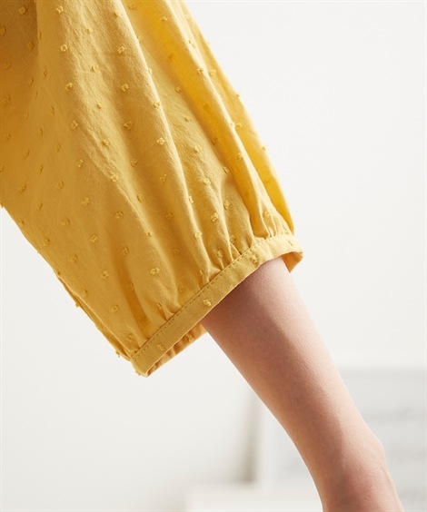 シャツブラウス 綿100%ドット柄ロングカーディガン Otona Purete シャツブラウス 綿100%ドット柄ロングカーディガン Otona Purete