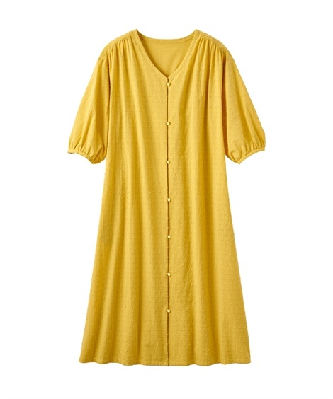 シャツブラウス 綿100%ドット柄ロングカーディガン Otona Purete シャツブラウス 綿100%ドット柄ロングカーディガン Otona Purete