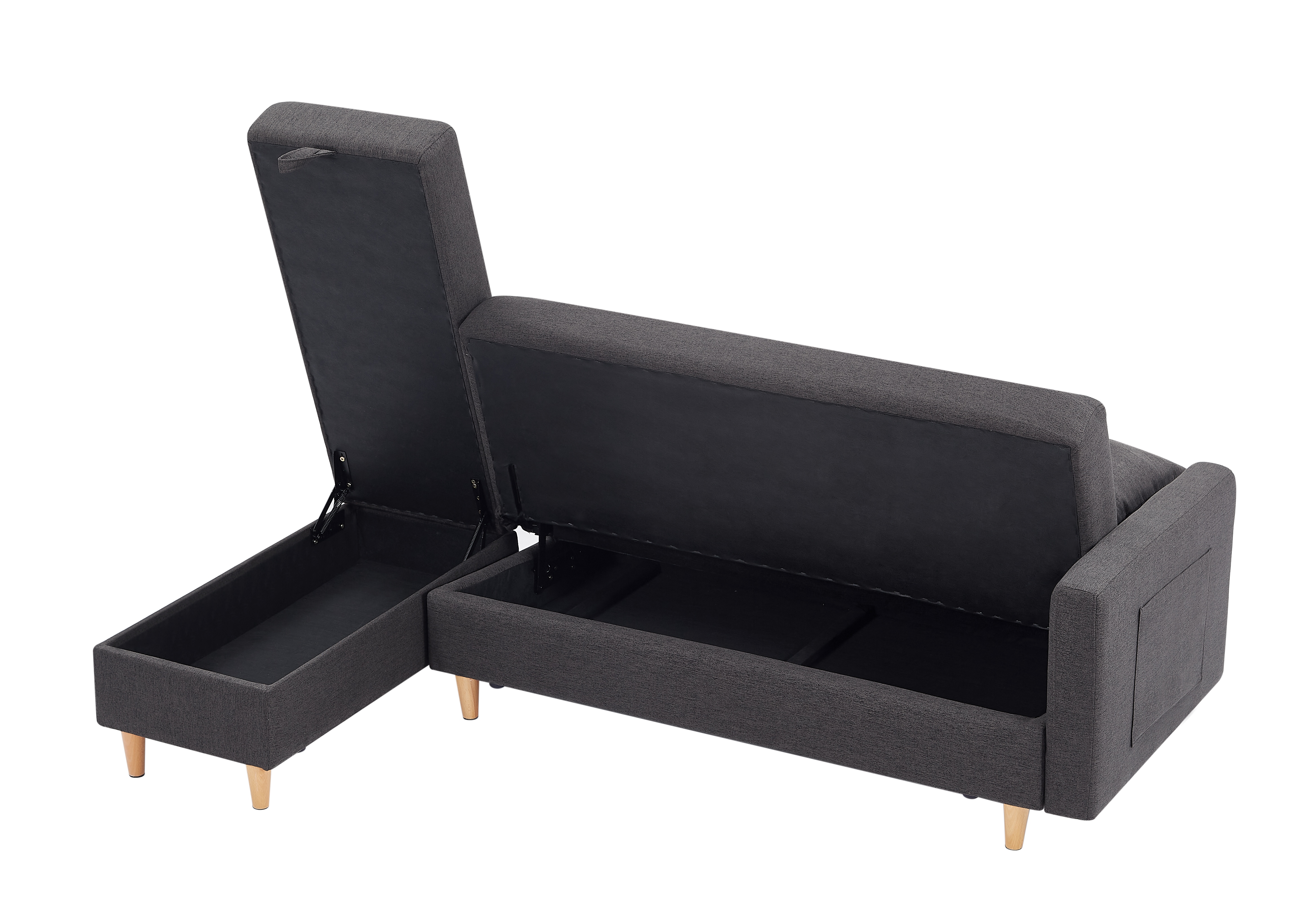 【国内出荷 - 3日配達】ソファ ソファーベッド カウチソファ 3人掛け オットマン付き 多機能ソファ 左右側とも取り付けるアームレスト たくさん収納 レイアウト自由 クッション2個759 【国内出荷 - 3日配達】ソファ ソファーベッド カウチソファ 3人掛け オットマン付き 多機能ソファ 左右側とも取り付けるアームレスト たくさん収納 レイアウト自由 クッション2個759