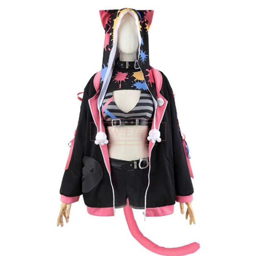 【新品開催 即納】VSPO ぶいすぽっ VTuber 猫汰つな コスプレ衣装 ウィッグ 靴 クリスマス ハロウィン 文化祭 【新品開催 即納】VSPO ぶいすぽっ VTuber 猫汰つな コスプレ衣装 ウィッグ 靴 クリスマス ハロウィン 文化祭