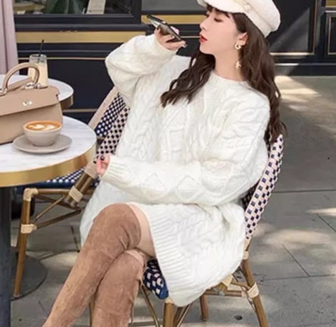 レディース ワンピース プルオーバー ニットワンピ ミニ ショート 長袖 ラウンドネック ストレート 厚手 ケーブルニット かわいい シンプル カジュアル おしゃれ ラフ ガーリー ルーズ ラブリー レディース ワンピース プルオーバー ニットワンピ ミニ ショート 長袖 ラウンドネック ストレート 厚手 ケーブルニット かわいい シンプル カジュアル おしゃれ ラフ ガーリー ルーズ ラブリー