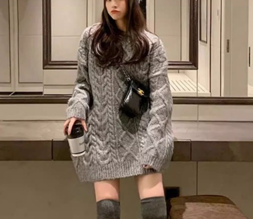 レディース ワンピース プルオーバー ニットワンピ ミニ ショート 長袖 ラウンドネック ストレート 厚手 ケーブルニット かわいい シンプル カジュアル おしゃれ ラフ ガーリー ルーズ ラブリー レディース ワンピース プルオーバー ニットワンピ ミニ ショート 長袖 ラウンドネック ストレート 厚手 ケーブルニット かわいい シンプル カジュアル おしゃれ ラフ ガーリー ルーズ ラブリー