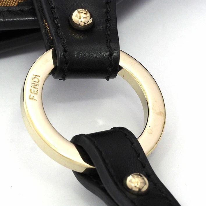 【美品】フェンディ レオパード セミショルダー レディース 【ハンドバッグ】