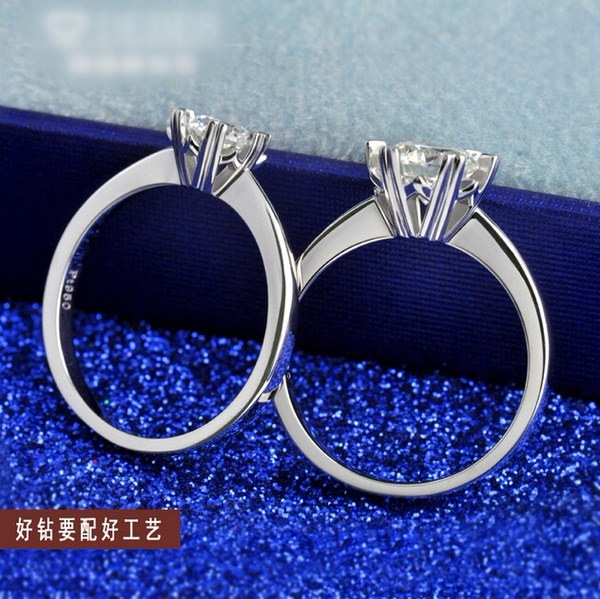 女性のファッションジュエリー925スターリングシルバーの婚約指輪 女性のファッションジュエリー925スターリングシルバーの婚約指輪