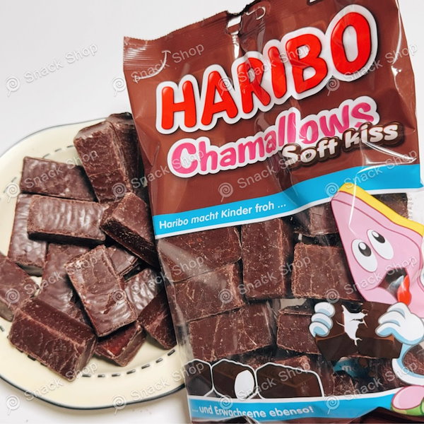ハリボー チョコマシュマロ チャマロウズ ソフトキス 冷蔵便発送】ハリボー チョコマシュマロ ソフトキス chamallows