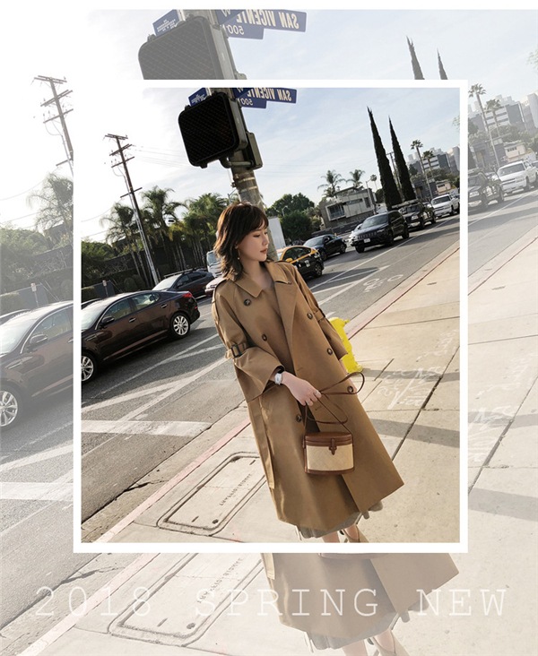 トレンチコート レディース コート アウター ゆったり トップス 長袖 スプリングコート 大きいサイ トレンチコート レディース コート アウター ゆったり トップス 長袖 スプリングコート 大きいサイ